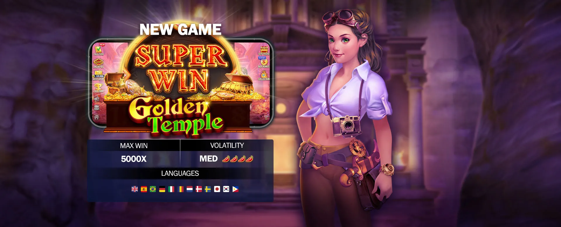 High-definition streaming interface of a live baccarat game